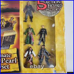 Ultimate Black Pearl Playset Pirates of The Caribbean Wit 5 Figure Disney Store