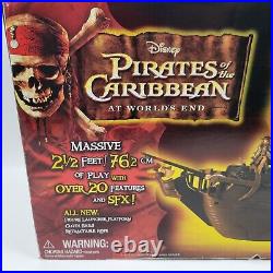 Ultimate Black Pearl Playset Pirates of The Caribbean Wit 5 Figure Disney Store