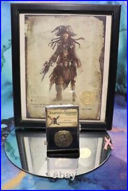 VERY RARE Exclusive E3 Disney Pirates of the Caribbean Online Coin, Litho