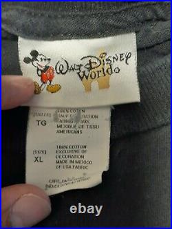 VIntage Walt Disney World PIRATES OF THE CARIBBEAN Men's SZ XL