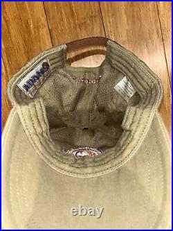 VTG Pirates Of The Caribbean Vintage 2003 ILM VFX Movie Crew Khaki Adj Cap Hap