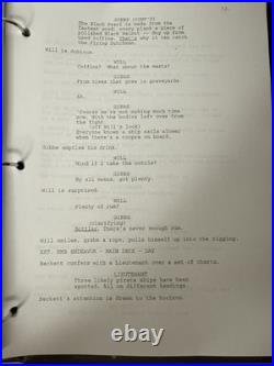 VTG Pirates of the Caribbean At Worlds End Script Autographed Hand Signed COA VTG Pirates of the Caribbean At Worlds End Script Autographed Hand Signed COA