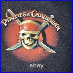 Vintage 90s NOS Pirates of the Caribbean shirt XL movie promo Walt Disney World