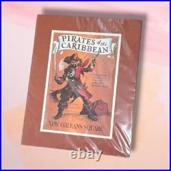 Vintage DISNEYLAND Pirates Of The Caribbean Poster Disney Galleries 18x14