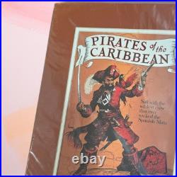 Vintage DISNEYLAND Pirates Of The Caribbean Poster Disney Galleries 18x14