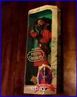 Vintage Disney Pirates Of The Caribbean Exclusive Captain The Pirate Mattel New
