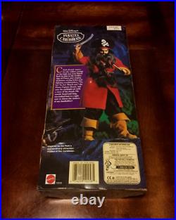 Vintage Disney Pirates Of The Caribbean Exclusive Captain The Pirate Mattel New