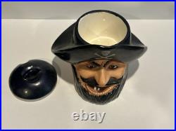 Vintage Disneyland New Orleans Square Pirates Of The Caribbean Condiment Jar