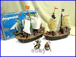 Vintage Playmobil Super Deluxe Pirate Ships 2 Ships