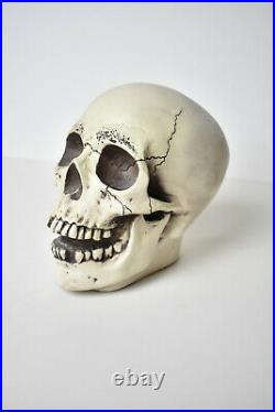 Vintage Randotti Laughing Skull Marked # 847 Randotti & Still Glows In The Dark
