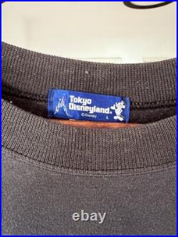 Vintage Tokyo Disneyland Pirates of The Caribbean Crewneck Sweatshirt Sz Large