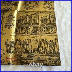 Vtg 1960's Disneyland Park New Orleans Square Paper Bag Pirates Of The Caribbean