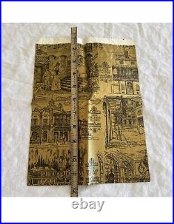 Vtg 1960's Disneyland Park New Orleans Square Paper Bag Pirates Of The Caribbean