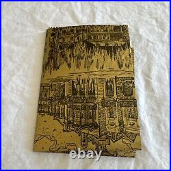 Vtg 1960's Disneyland Park New Orleans Square Paper Bag Pirates Of The Caribbean