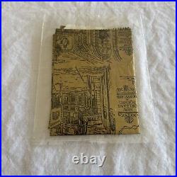 Vtg 1960's Disneyland Park New Orleans Square Paper Bag Pirates Of The Caribbean