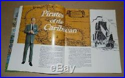 Vtg 1968 Walt Disney's Pirates of the Caribbean Disneyland Souvenir Booklet