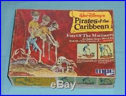 Vtg MPC Disney Pirates of the Caribbean model kit FATE OF THE MUTINEERS complete