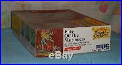 Vtg MPC Disney Pirates of the Caribbean model kit FATE OF THE MUTINEERS complete