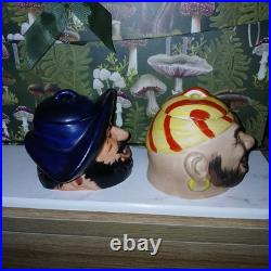 Vtg Set Of 2 Disneyland New Orleans Square Pirates Of The Caribbean Jars W Lids Vtg Set Of 2 Disneyland New Orleans Square Pirates Of The Caribbean Jars W Lids