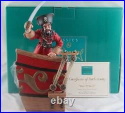 WDCC Fire at Will Captain of the Wicked Wench Pirates of the Caribbean Box COA