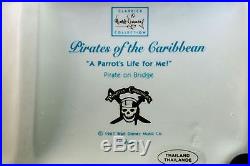 WDCC Pirates of the Caribbean A Parrot's Life for Me Pirate on a Bridge NIB