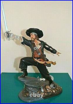 WDCC Pirates of the Caribbean Captain Barbossa BLACK-HEARTED BRIGAND Figurine