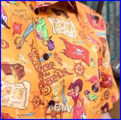 WDI Disney Imagineering 2017 D23 Expo Pirates of the Caribbean Camp Shirt 2XL