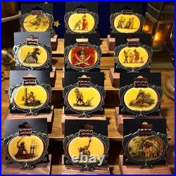 WDI Pirates of the Caribbean Marc Davis Pin Set Limited Edition 12-Pi