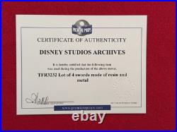 Walt Disney Studios Archive Pirate Sword Prop Pirates Of The Caribbean Walt Disney Studios Archive Pirate Sword Prop Pirates Of The Caribbean