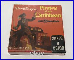 Walt Disney World Pirates Of The Caribbean Super 8mm Color Film No. 719 Sealed