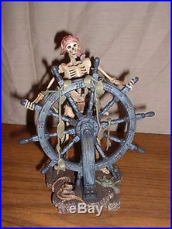 Wdcc Disney Pirates Of The Caribbean Helmsman It Be Too Late To Alter Course New