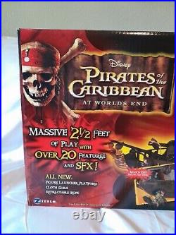 Zizzle Pirates Of The Caribbean Ultimate Black Pearl Playset At World's End