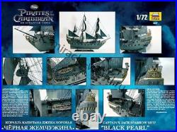 Zvezda 9037 Black Pearl The Captain's Jack Sparrow Ship /galleon/ 1/72